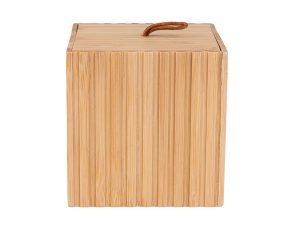 ESTIA ΚΟΥΤΙ ΑΠΟΘΗΚΕΥΣΗΣ ΚΑΙ ΟΡΓΑΝΩΣΗΣ ΜΠΑΝΙΟΥ BAMBOO ESSENTIALS 9x9x8cm 02-13165