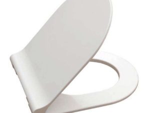 Καπάκι Λεκάνης Soft Close D Shape 02-15190 42x35cm White Estia