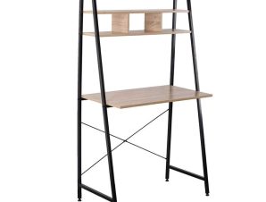 Γραφείο Eiffel Sonoma-Black 84x46x142cm 28-0124