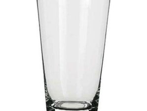 Βάζο Beth 02.1060534 13x20cm Γυάλινο Clear Plastona