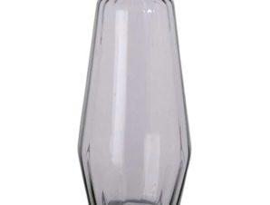 Βάζο Γυάλινο Silva 02.1051939 14x30cm Clear Plastona