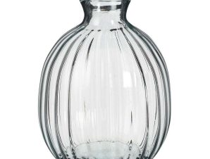 Βάζο Γυάλινο Silena 02.1134428 23,5×26,5cm Clear