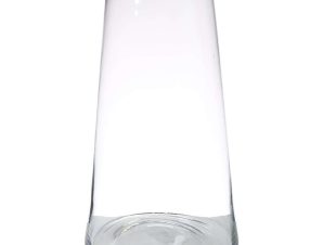 Βάζο 04.04919 Φ24x35cm Γυάλινο Clear