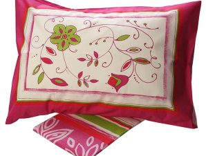 Σεντόνια Μονά (Σετ) 160X260 Sunshine Cotton Feelings 9776 Pink Χωρίς Λάστιχο (160×260)