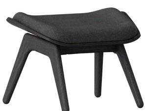 Σκαμπό The Reader Ottoman 5116NC705-04 60x46x42cm Black Oak-Dark Grey Umage