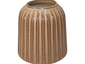 Βάζο Κεραμικό 003-123-069 14x14x14,7cm Brown