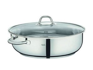 Γάστρα Με Γυάλινο Καπάκι 03370138000/0 38×25.5×12.4cm Inox Fissler