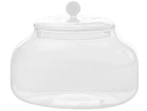 Μπισκοτιέρα Bilia BA01801 18x14cm 200ml White-Clear Zafferano