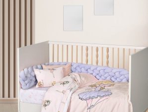 Κουβέρτα Βρεφική 4913 Fleece Pink-Lilac Das Home