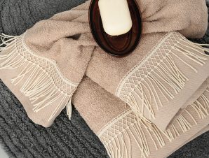 Σετ Πετσετες Towels Collection HARPER BEIGE Palamaiki