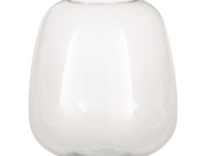 Βάζο Γυάλινο Delnite 421079 Φ23×24,5cm Clear Eglo