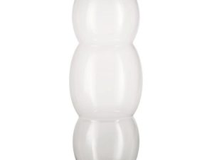 Βάζο Γυάλινο Delnite 421089 Φ14,6x38cm Clear Eglo