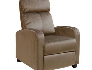 Πολυθρόνα Porter Relax Camel Velure Ε9781,2 68x86x99cm