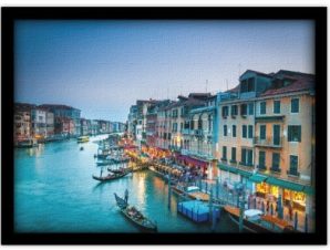 Kανάλι της Βενετίας, Πόλεις – Ταξίδια, Πίνακες σε καμβά, 20 x 15 εκ.