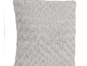 Γούνινο Διακοσμητικό Μαξιλάρι (45×45) A-S Fur Grey 131500B