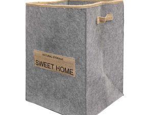 Καλάθι Απλύτων (32x32x45) L-C Sweet Line Gris 1801445