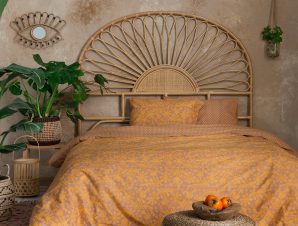 Κουβερλί Μονό (160×240) Nima Bed Linen Salma Deep Orange