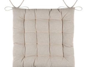 Μαξιλάρι Καρέκλας (38×38) S-F Duo Linen CU1490301GAL-M