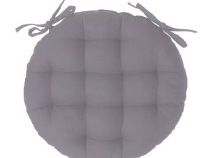 Μαξιλάρι Καρέκλας (Φ38) A-S Round Chairpad Grey 131649B