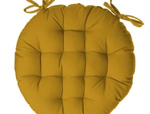 Μαξιλάρι Καρέκλας (Φ38) A-S Round Chairpad Ochre 131649R