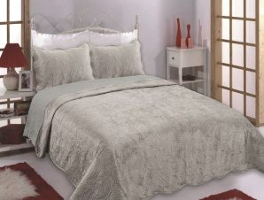 Σετ Κουβερλί Μονό 2 Τεμαχίων Silk Fashion Supersoft NX2212 Beige 160×220