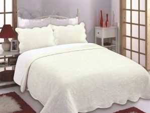 Σετ Κουβερλί Μονό 2 Τεμαχίων Silk Fashion Supersoft NX2212 Ivory 160×220