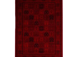 Χαλί (100×160) Royal Carpet Afgan 8129H D.Red