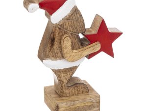 Χριστουγεννιάτικο Διακοσμητικό 16εκ. A-S Wood Santa 183871