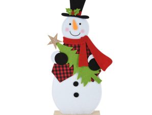 Χριστουγεννιάτικος Χιονάνθρωπος (21x5x40) K-M Snowman DH8056100